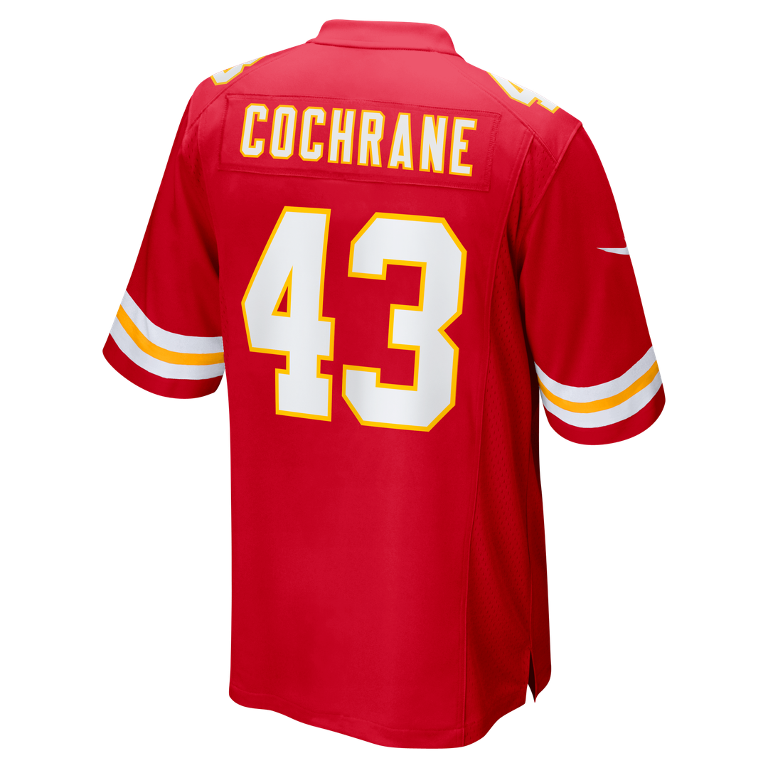 Kansas City Chiefs Jack Cochrane Nike Game Player Jersey - Red