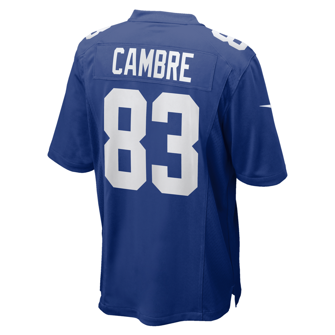 New York Giants Dalen Cambre Nike Team Game Jersey - Royal