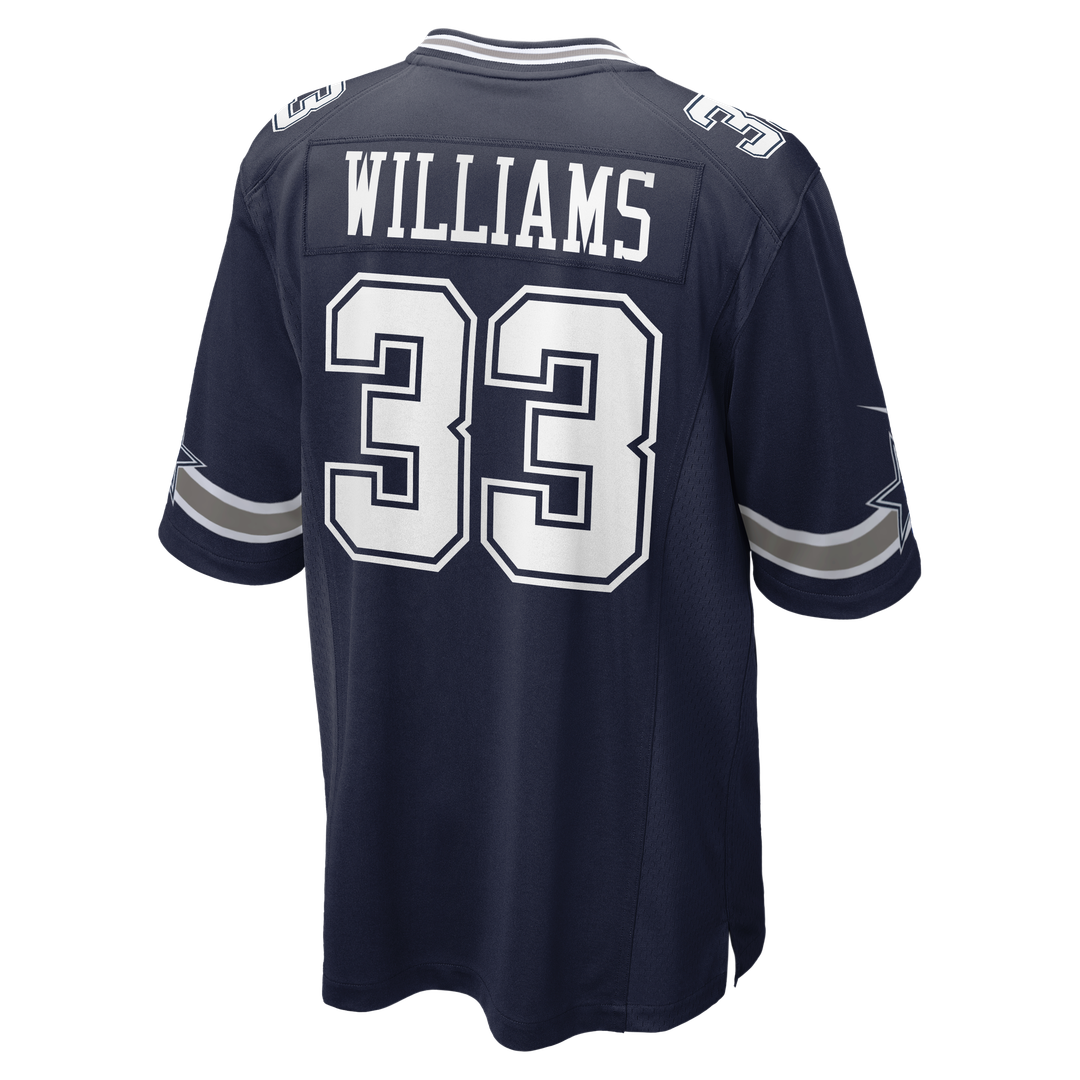 Dallas Cowboys Javonte Williams Nike Team Game Jersey - Navy