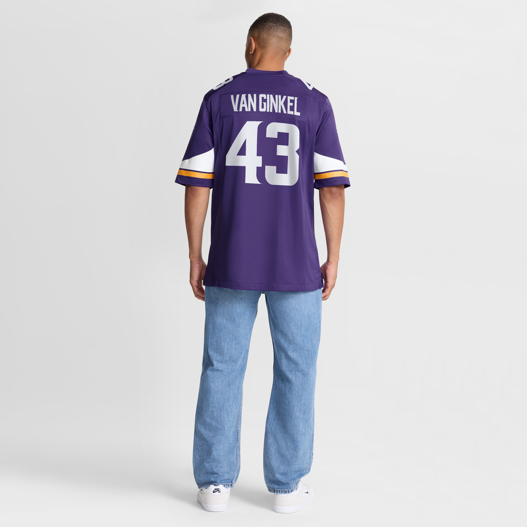 Minnesota Vikings Andrew Van Ginkel Nike Alternate Game Jersey - White