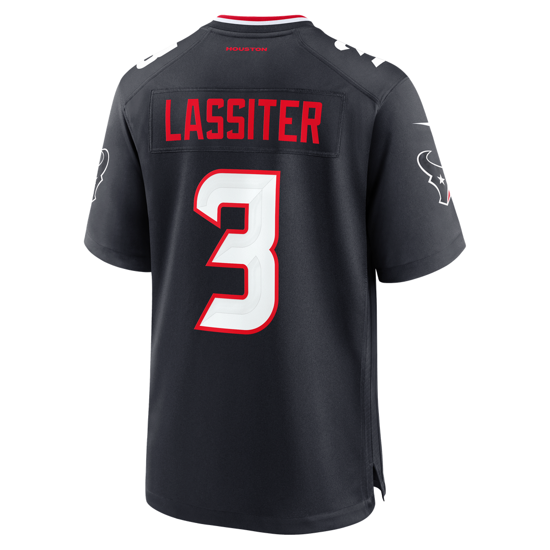 Houston Texans Kamari Lassiter Nike Team Game Jersey - Navy
