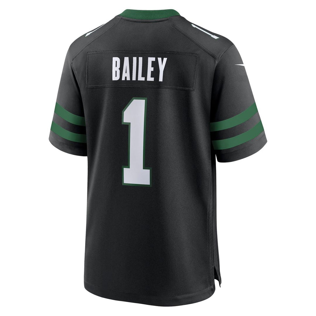 New York Jets David Bailey Nike Alternate Game Player Jersey - Legacy Black