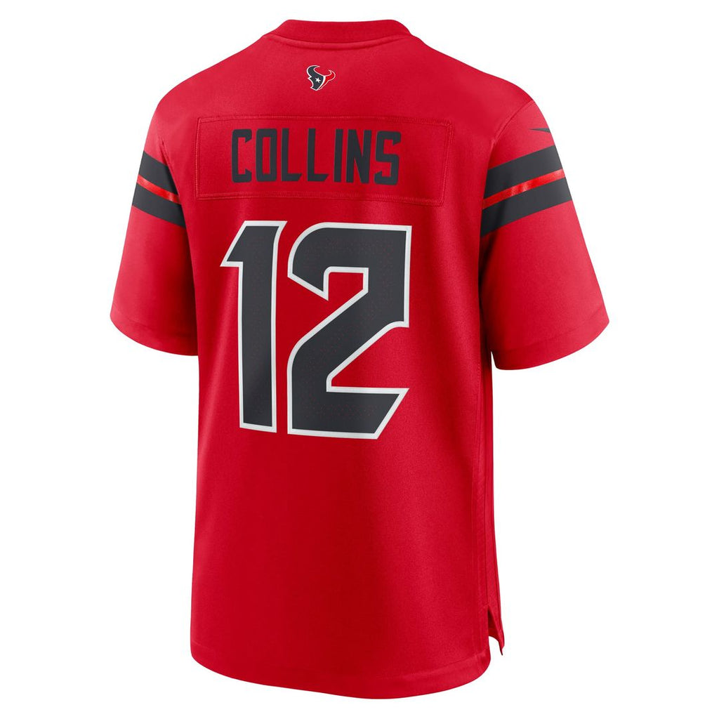 Houston Texans Nico Collins Nike Game Jersey - Navy