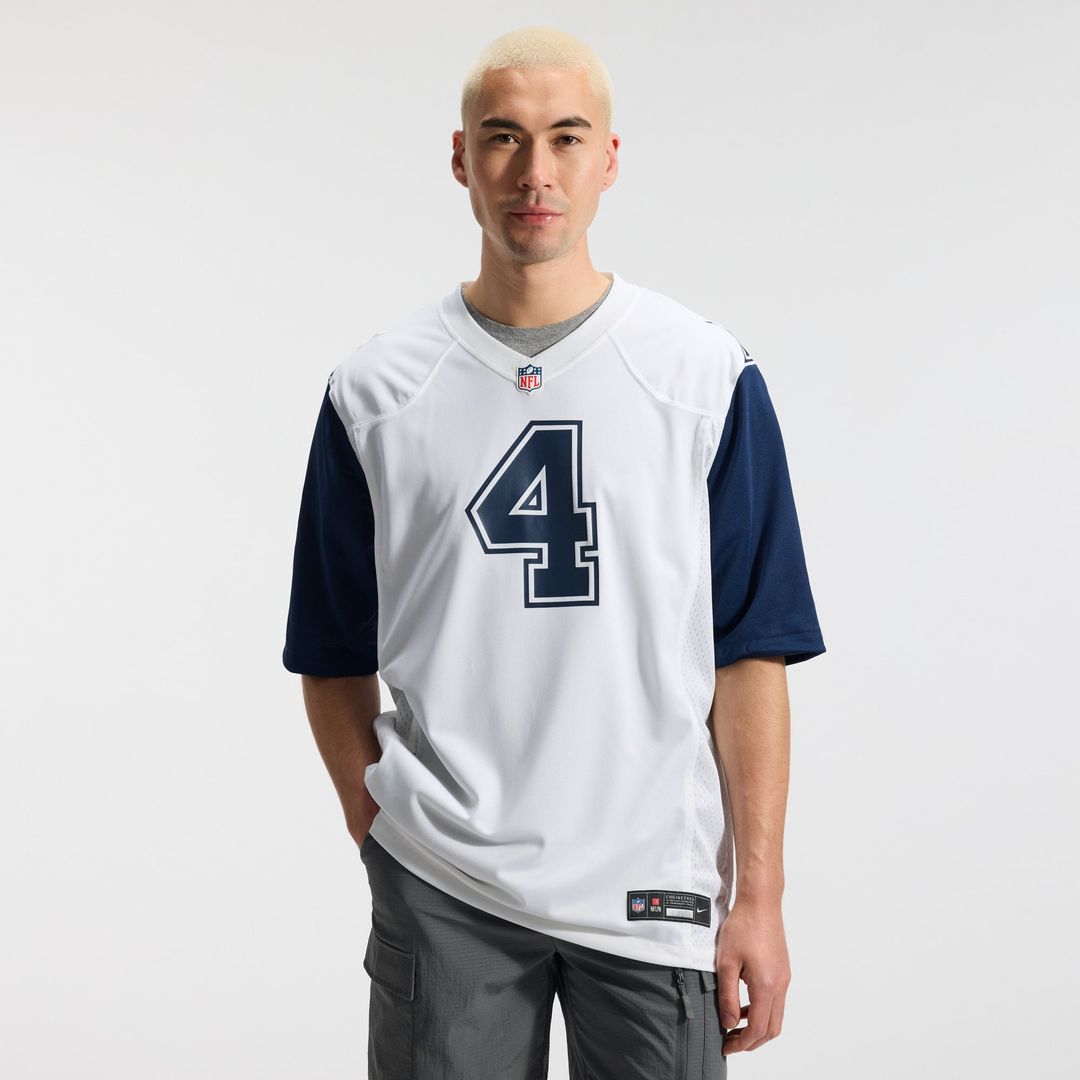 Dallas Cowboys Dak Prescott Nike Alternate Game Team Jersey - Navy