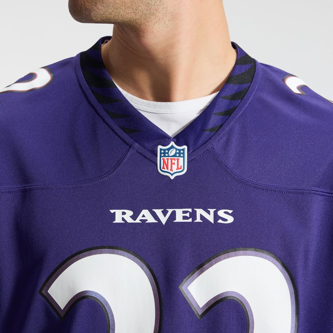 Baltimore Ravens Derrick Henry Nike Team Game Jersey - Purple