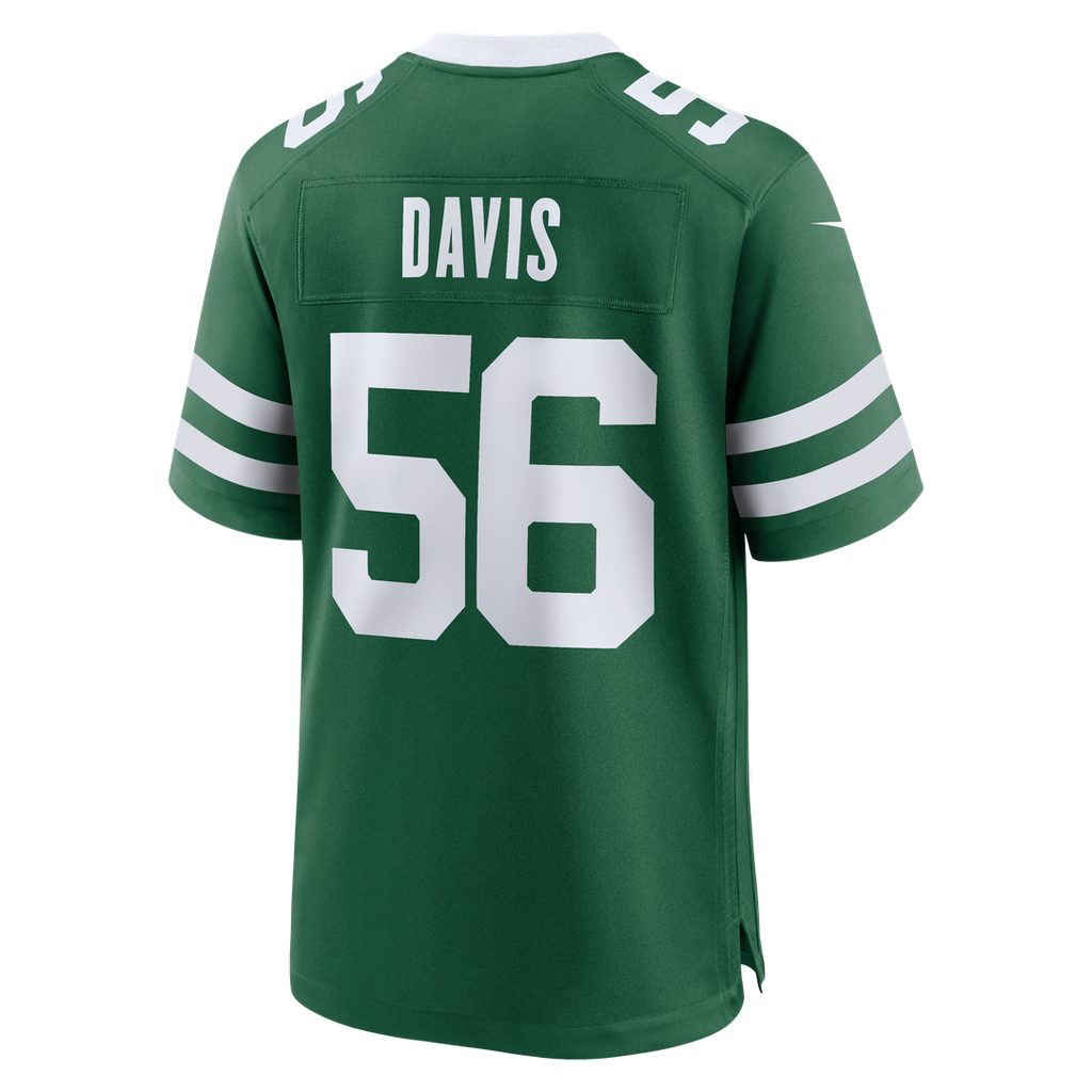New York Jets Demario Davis Nike Team Game Jersey - Legacy Green
