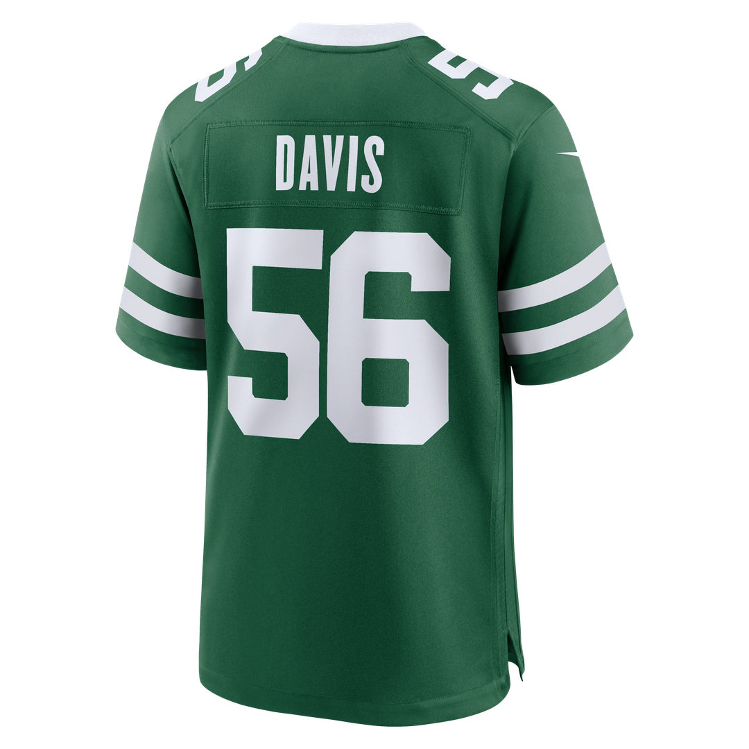 New York Jets Demario Davis Nike Team Game Jersey - Legacy Green