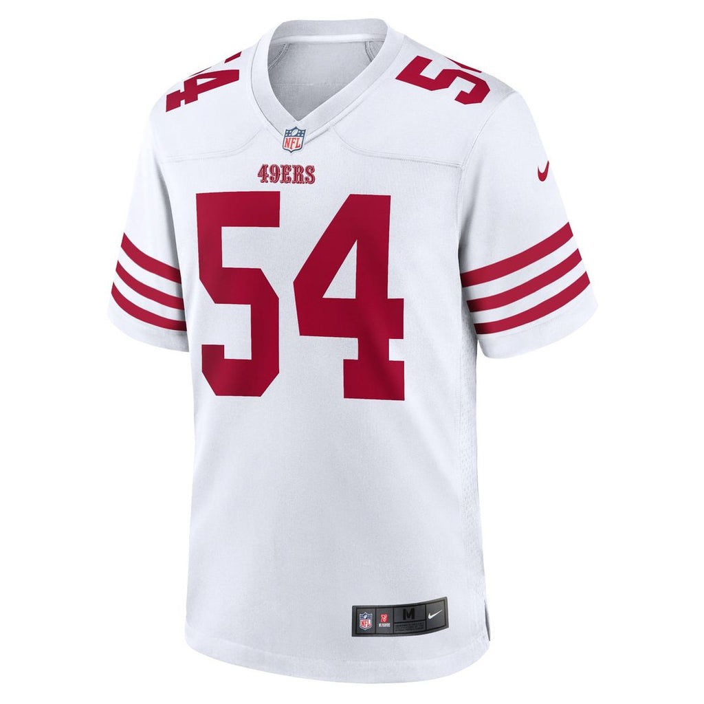 San Francisco 49ers Fred Warner Nike Player Game Jersey - Scarlet