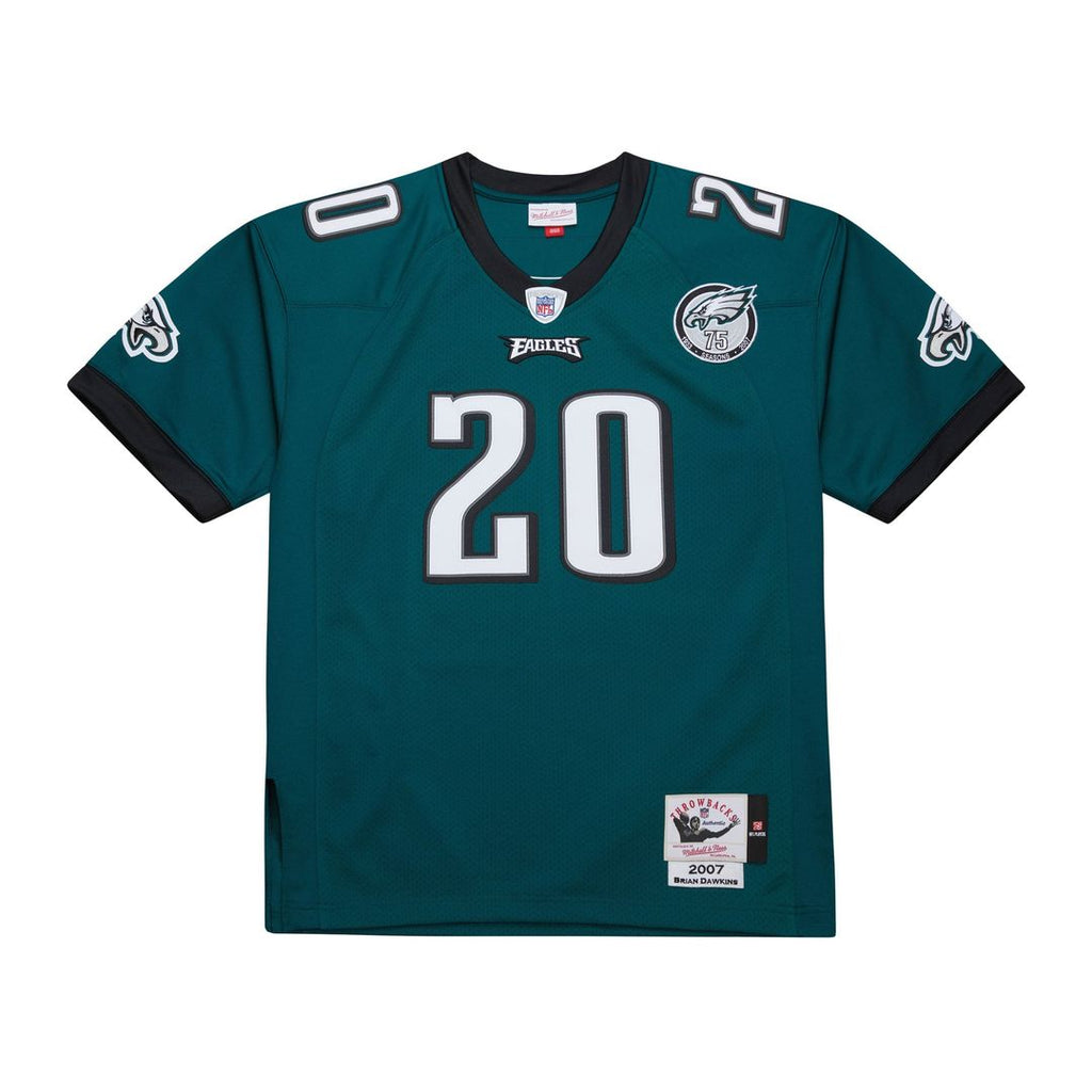 Philadelphia Eagles Brian Dawkins Mitchell & Ness 2007 Authentic Throwback Retired Player Jersey - Green