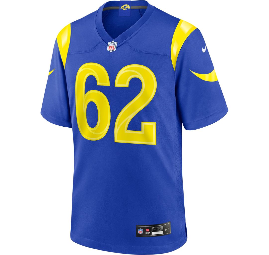 Los Angeles Rams Payton Zdroik Nike Game Jersey - Royal