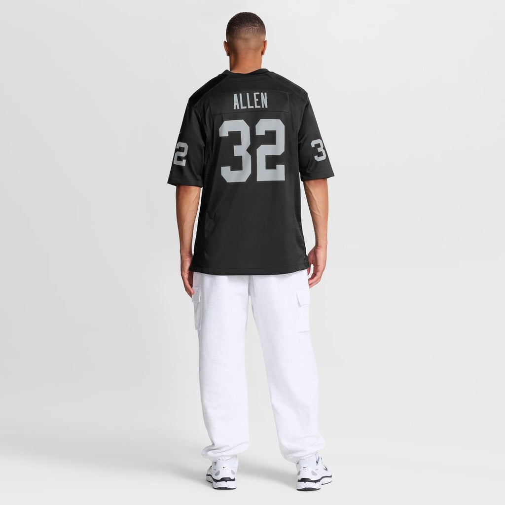 Las Vegas Raiders Marcus Allen Nike Game Retired Player Jersey - Black
