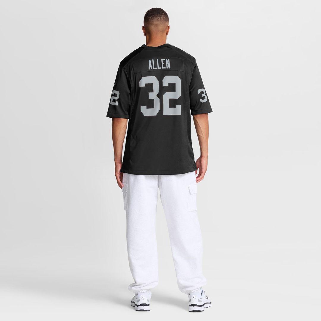 Las Vegas Raiders Marcus Allen Nike Game Retired Player Jersey - Black
