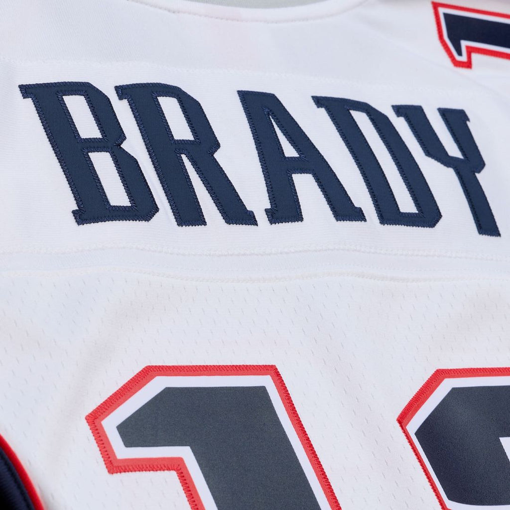 New England Patriots Tom Brady Mitchell & Ness 2000 Legacy Replica Jersey - White