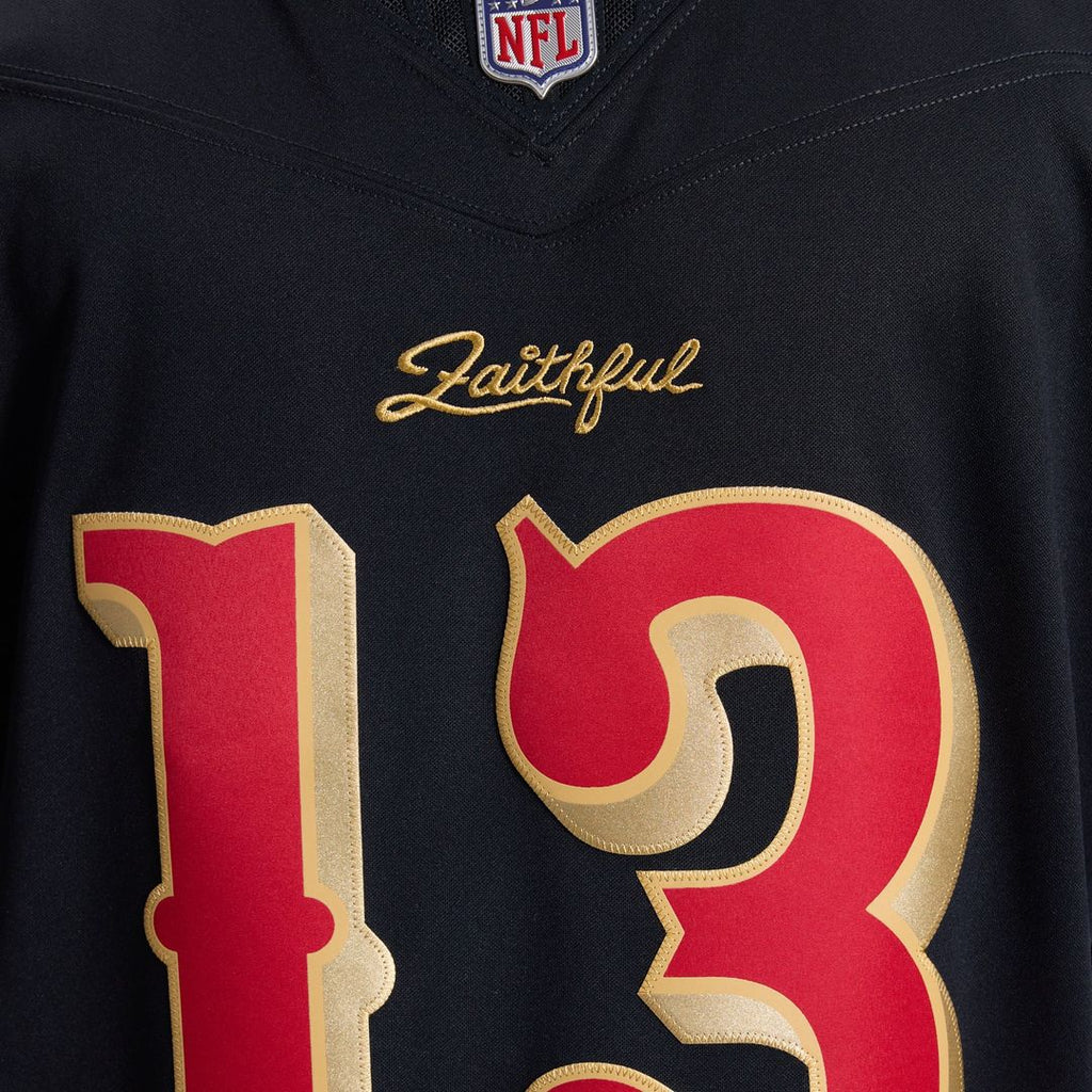 San Francisco 49ers Brock Purdy Nike Rivalries Collection Stitched Limited Jersey - Black