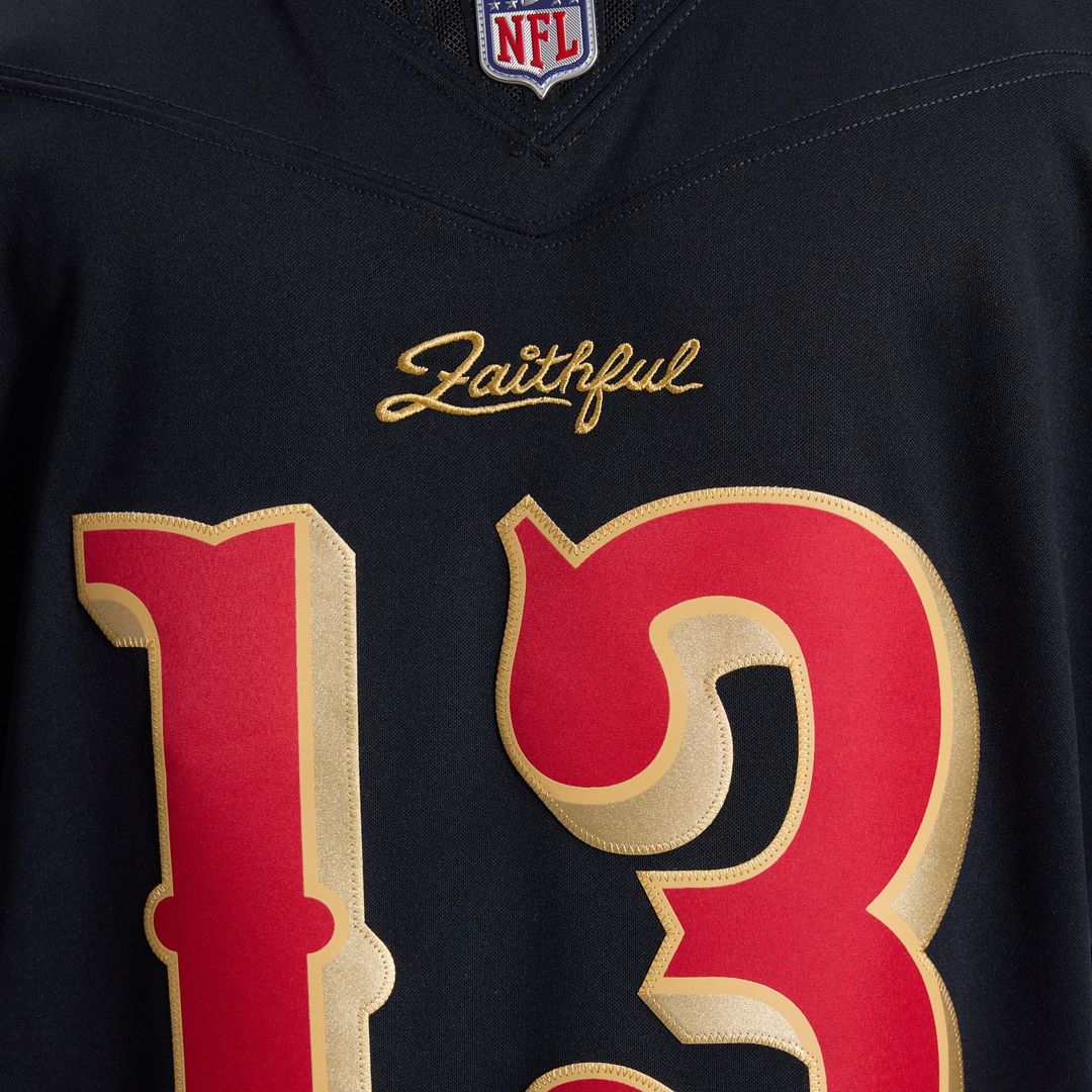San Francisco 49ers Brock Purdy Nike Rivalries Collection Stitched Limited Jersey - Black