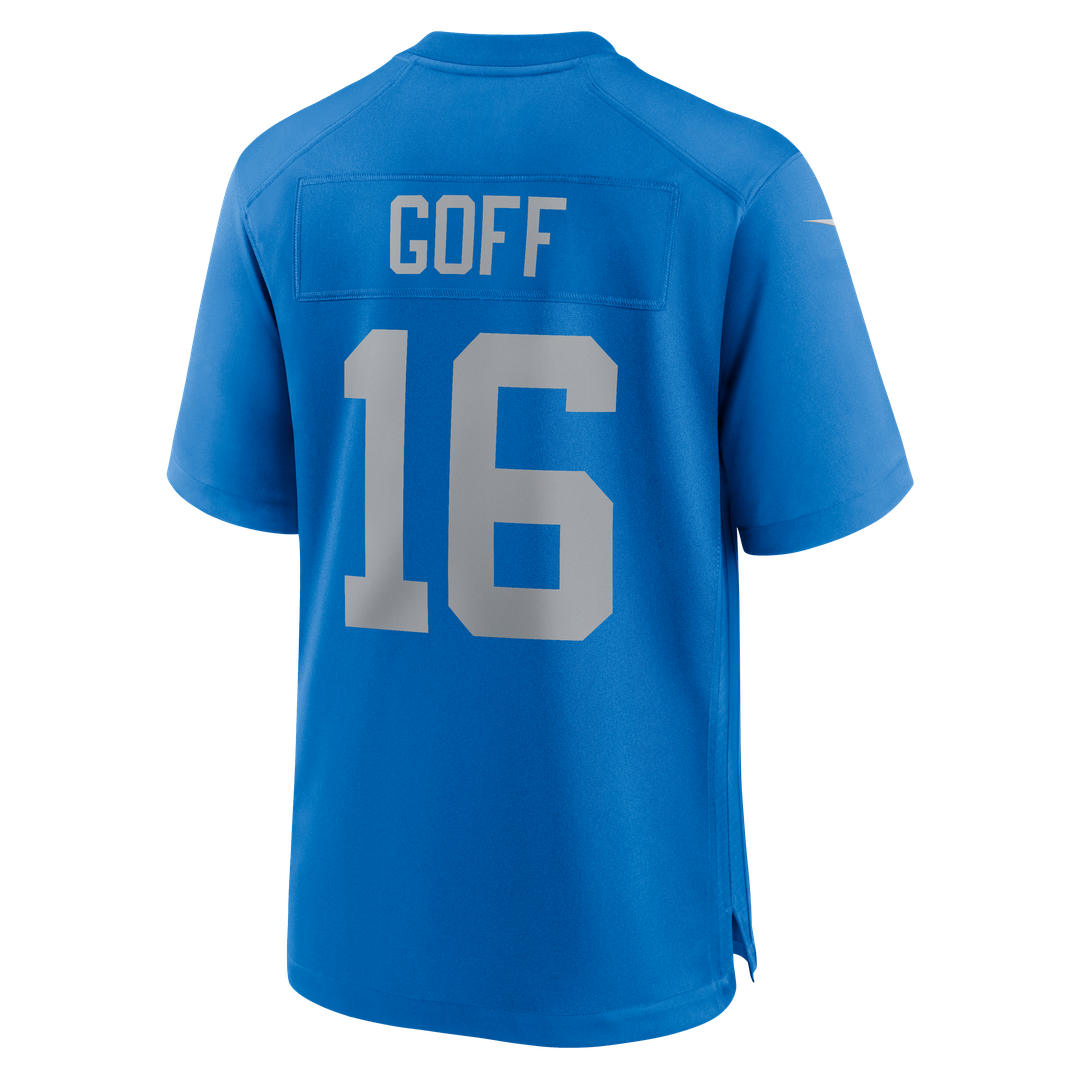 Detroit Lions Jared Goff Nike Alternate Game Jersey - Blue