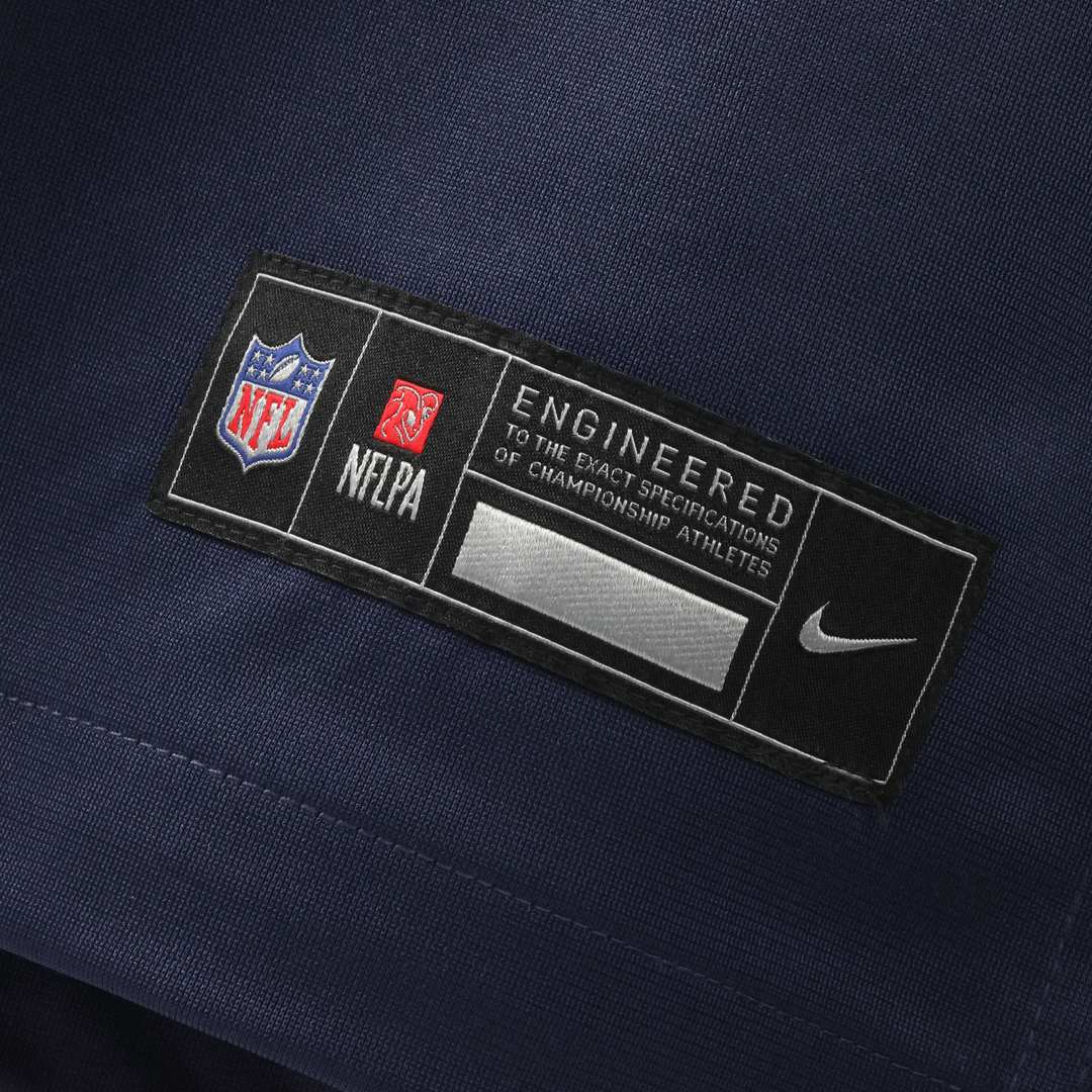 Tennessee Titans Jeffery Simmons Nike 2026 Rivalries Collection Game Jersey - Navy