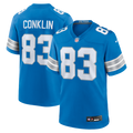 Detroit Lions Tyler Conklin Nike Team Game Jersey - Blue