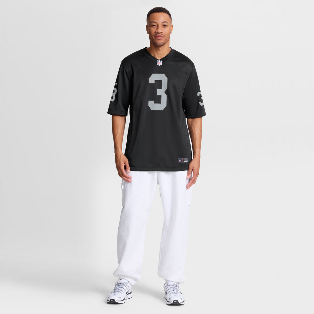 Las Vegas Raiders Taron Johnson Nike Team Game Jersey - Black