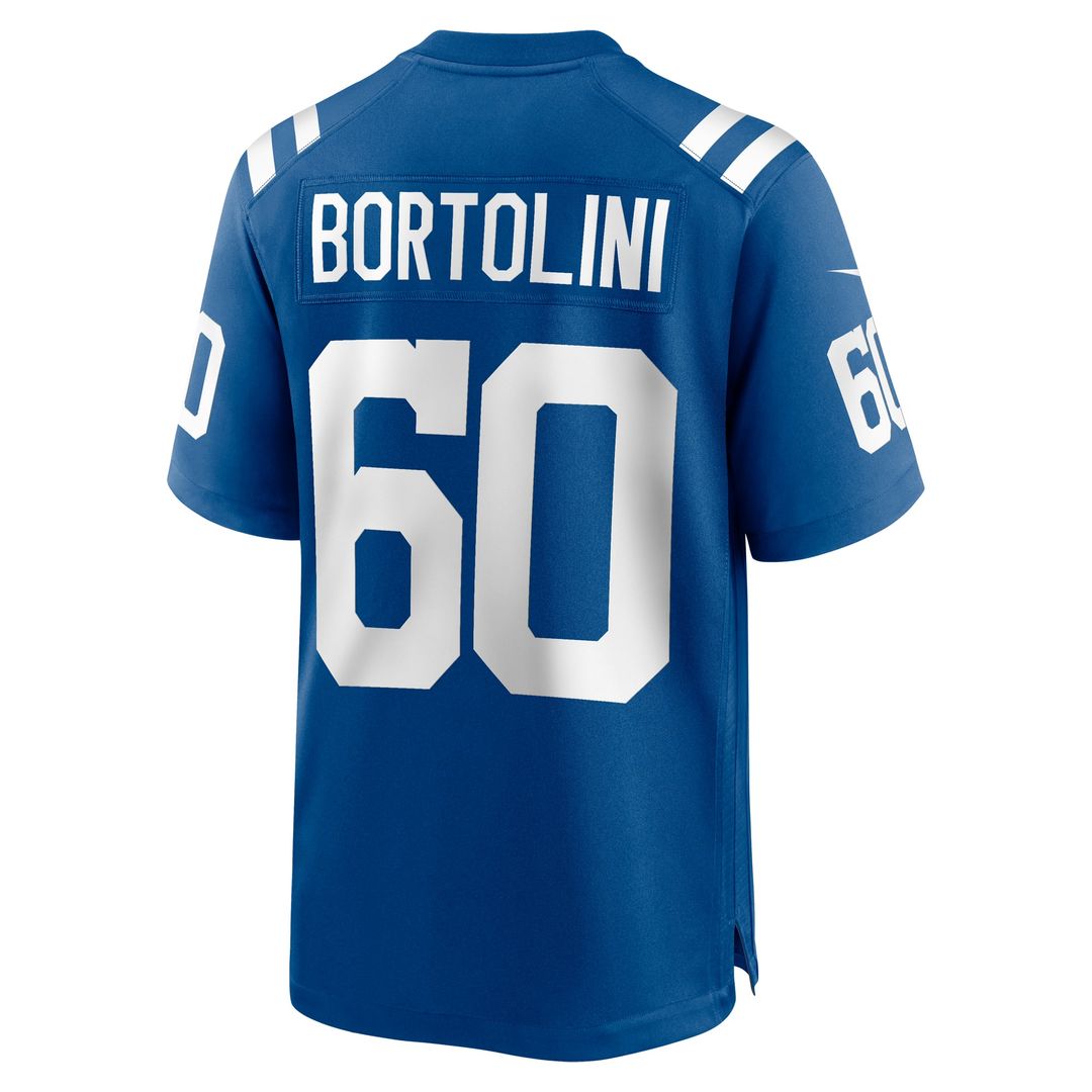 Indianapolis Colts Tanor Bortolini Nike Game Jersey - Royal