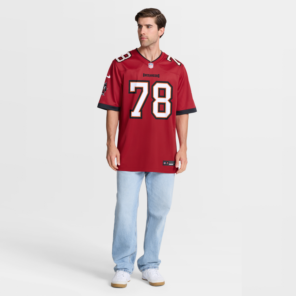 Tampa Bay Buccaneers Tristan Wirfs Nike Game Jersey - Red