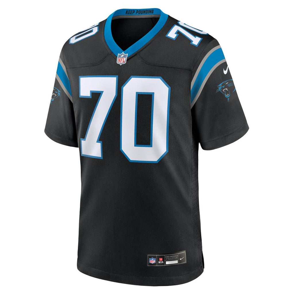 Carolina Panthers Brady Christensen Nike Team Game Jersey - Black