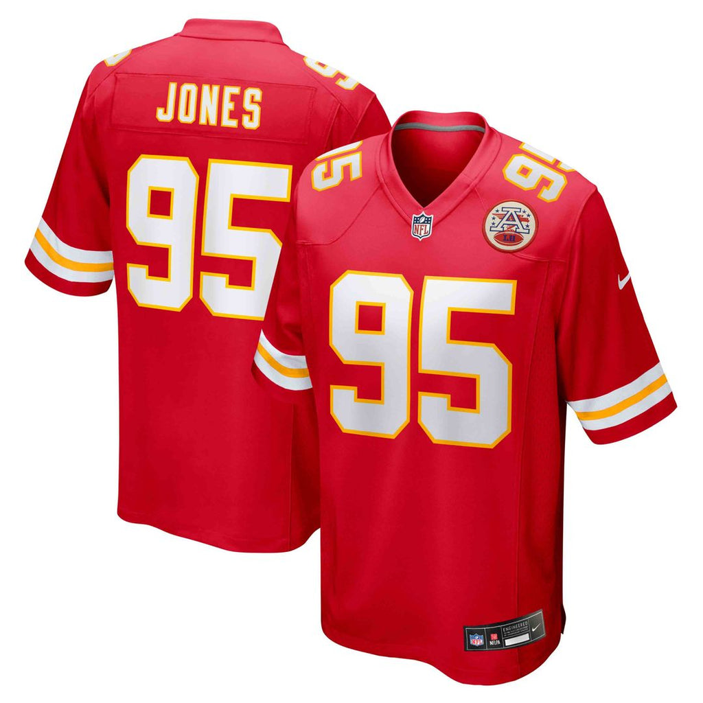 Kansas City Chiefs Chris Jones Nike Game Jersey - Red