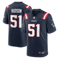 New England Patriots James Hudson Nike Team Game Jersey - Navy