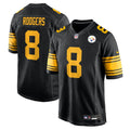 Pittsburgh Steelers Aaron Rodgers Nike Alternate Game Jersey - Black