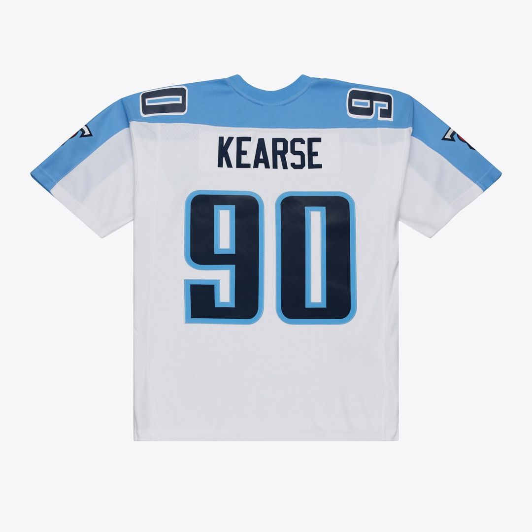 Tennessee Titans Jevon Kearse Mitchell & Ness Retired Legacy Replica Player Jersey - White