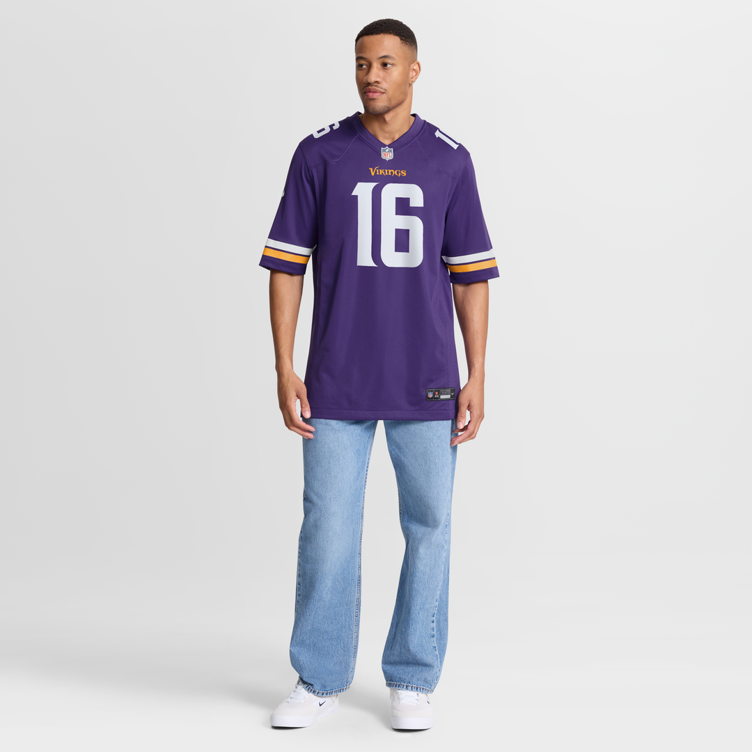 Minnesota Vikings Jaren Hall Nike Game Jersey - Purple