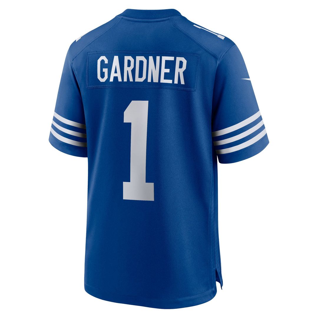 Indianapolis Colts Ahmad Sauce Gardner Nike Alternate Game Jersey - Royal