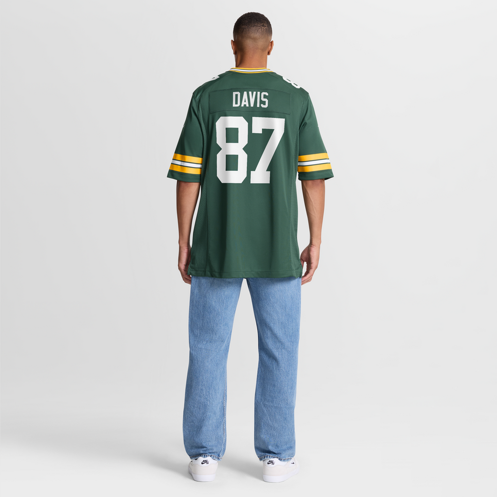 Green Bay Packers Willie Davis Nike Game Retired Player Jersey - Green