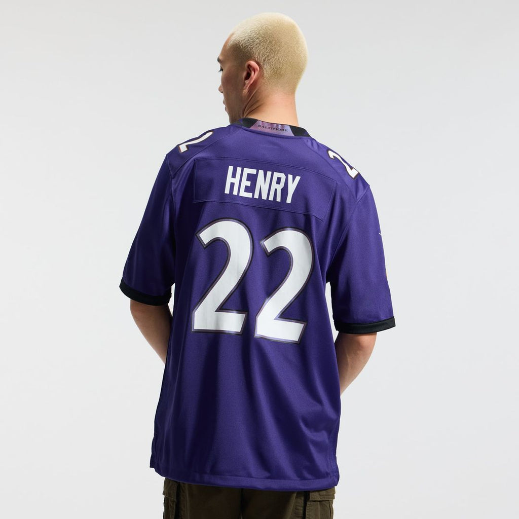 Baltimore Ravens Derrick Henry Nike Team Game Jersey - Purple