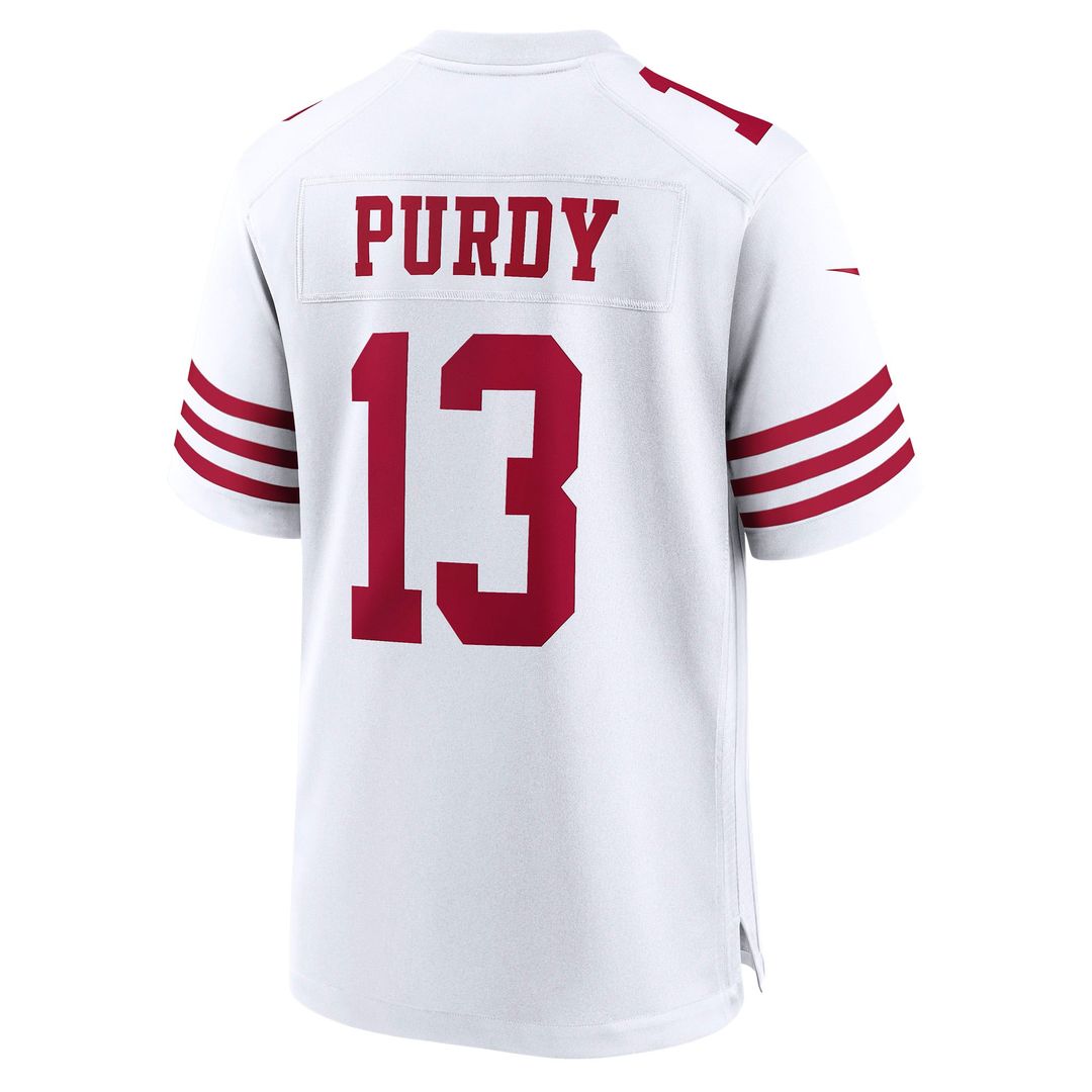 San Francisco 49ers Brock Purdy Nike Game Player Jersey - Scarlet