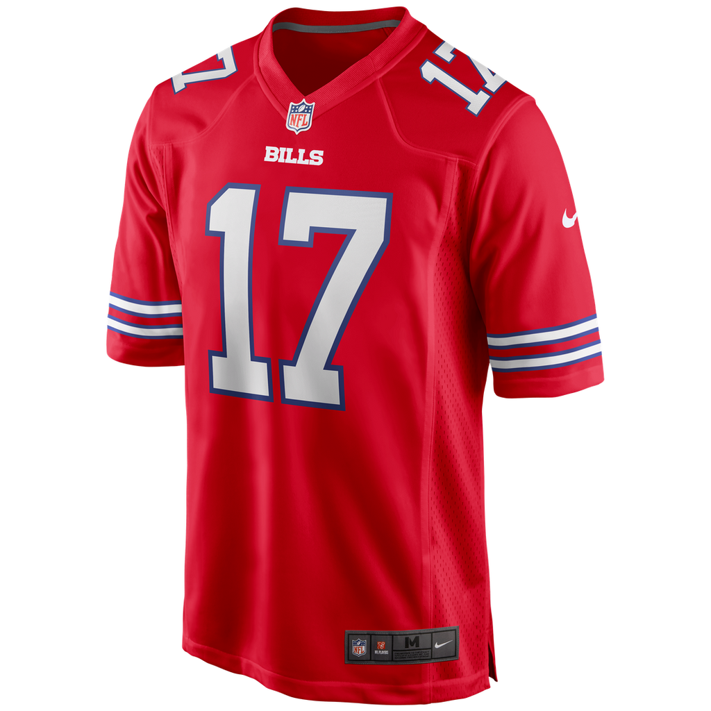 Buffalo Bills Josh Allen Nike Nickel City Game Jersey - Gray