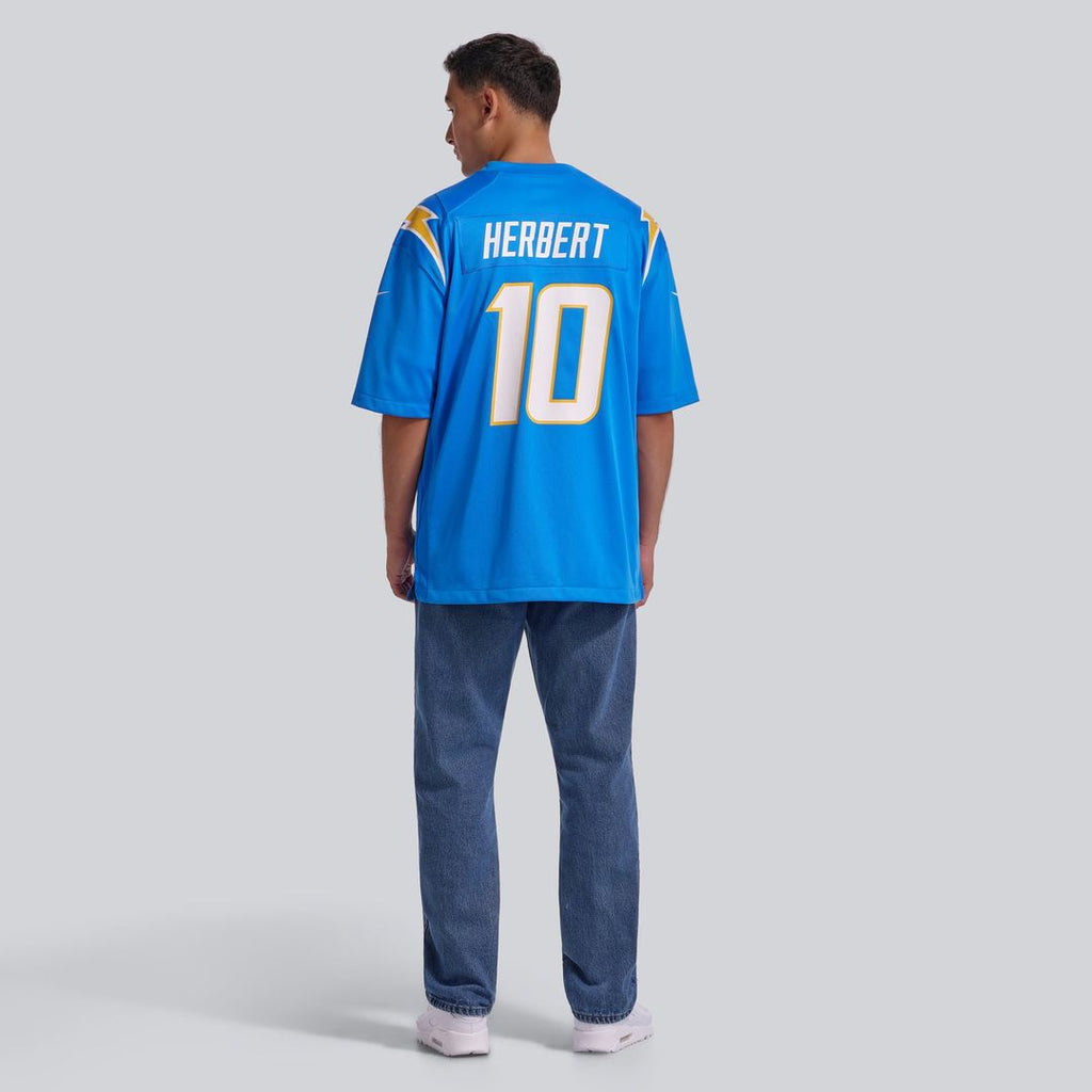 Los Angeles Chargers Justin Herbert Nike Player Game Jersey - Powder Blue