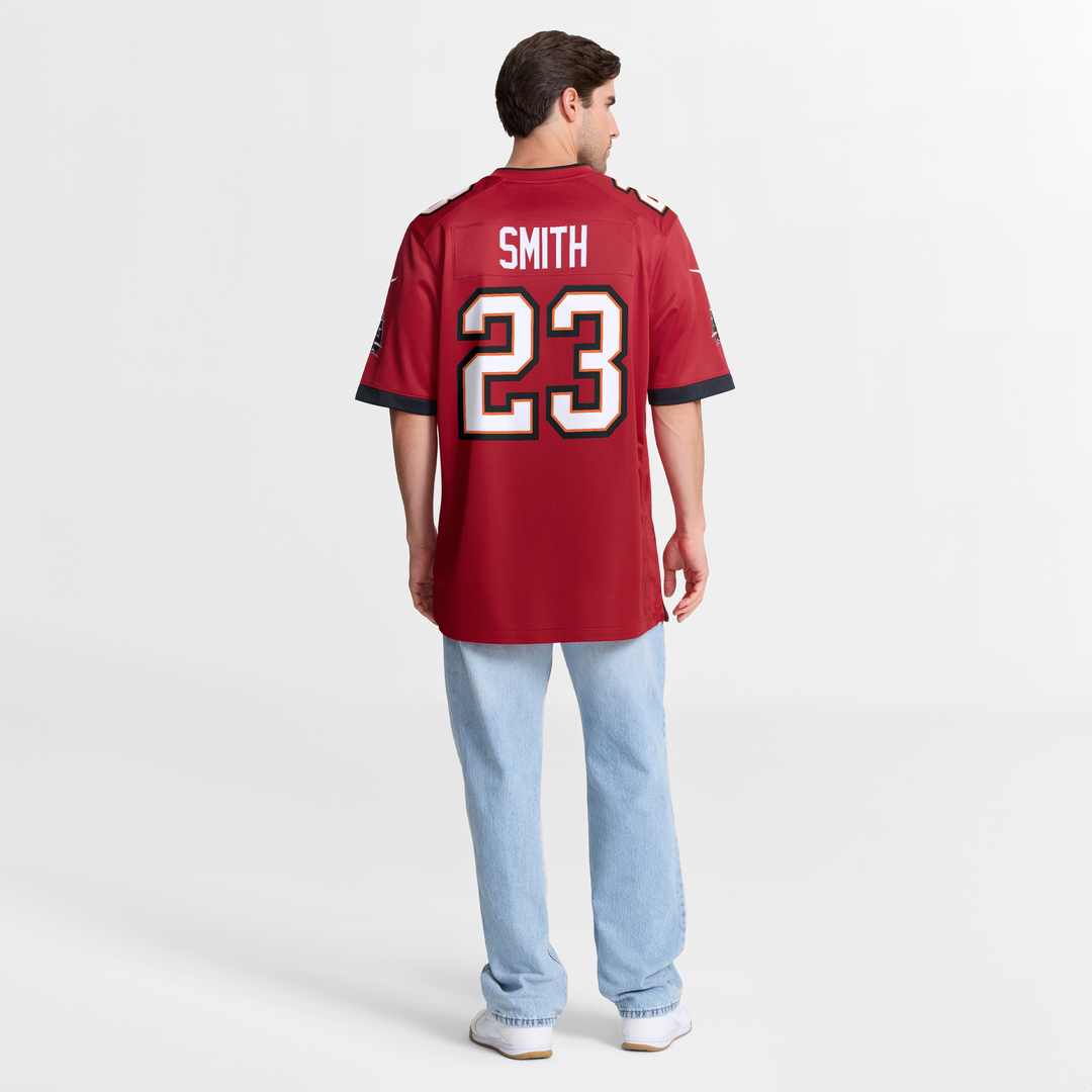 Tampa Bay Buccaneers Tykee Smith Nike Game Jersey - Red
