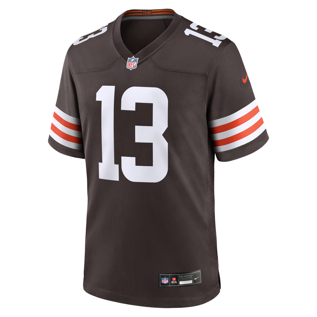 Cleveland Browns Corey Bojorquez Nike Game Jersey - Brown
