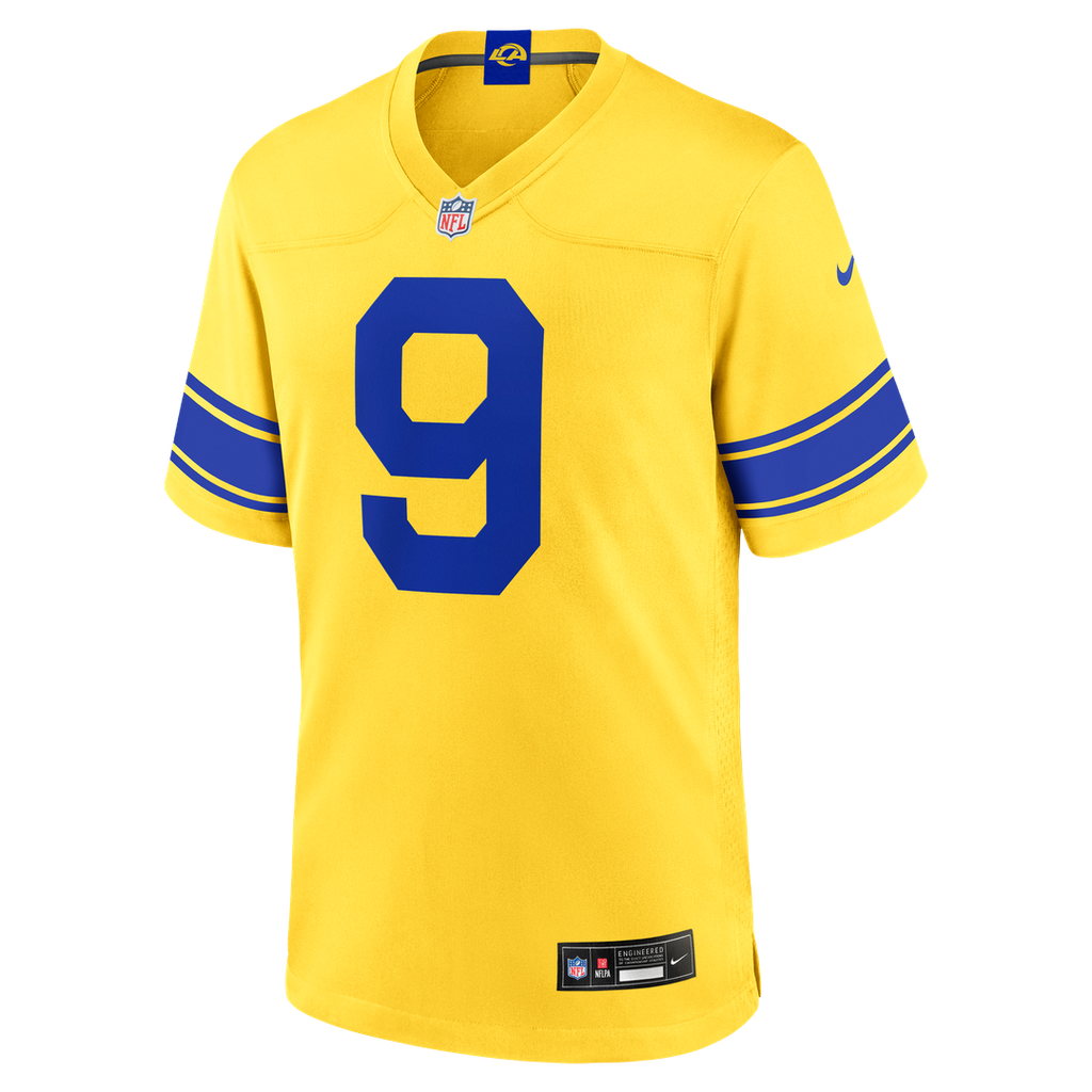 Los Angeles Rams Matthew Stafford Nike Team Game Player Jersey - Royal