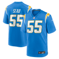 Los Angeles Chargers Junior Seau Nike Game Retired Player Jersey - Powder Blue