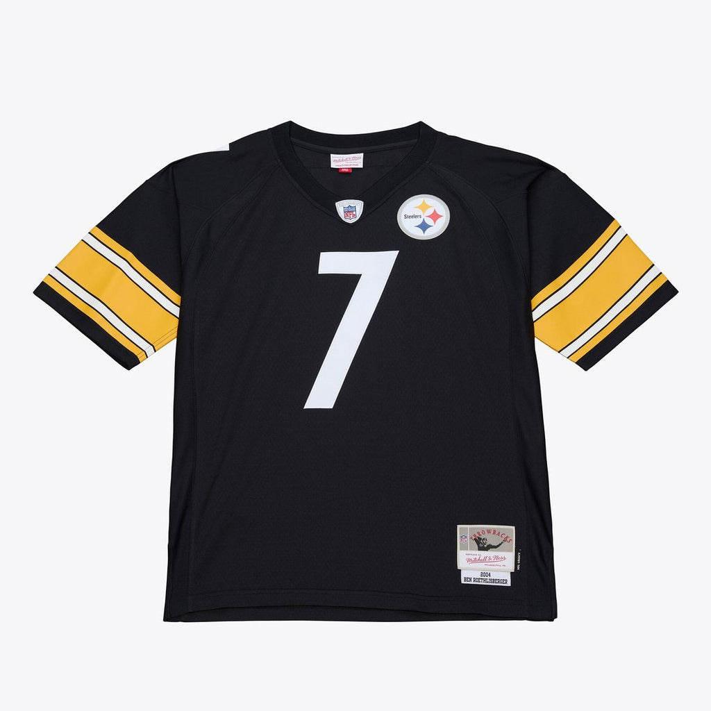Pittsburgh Steelers Ben Roethlisberger Mitchell & Ness 2004 Big & Tall Legacy Retired Player Jersey - Black