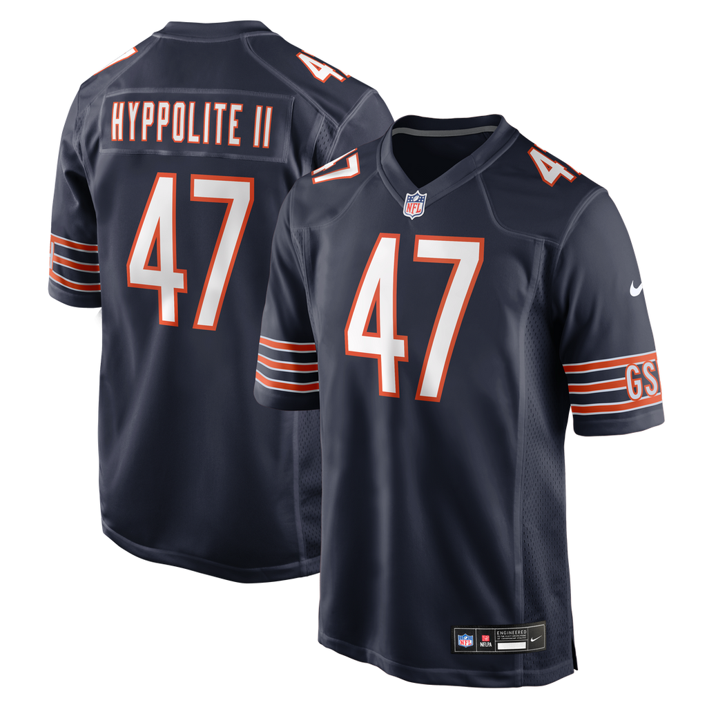 Chicago Bears Ruben Hyppolite II Nike Team Game Jersey - Navy