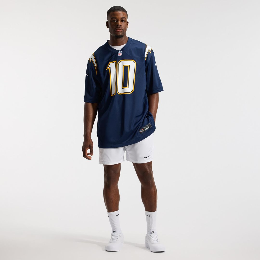 Los Angeles Chargers Justin Herbert Nike Player Game Jersey - Powder Blue