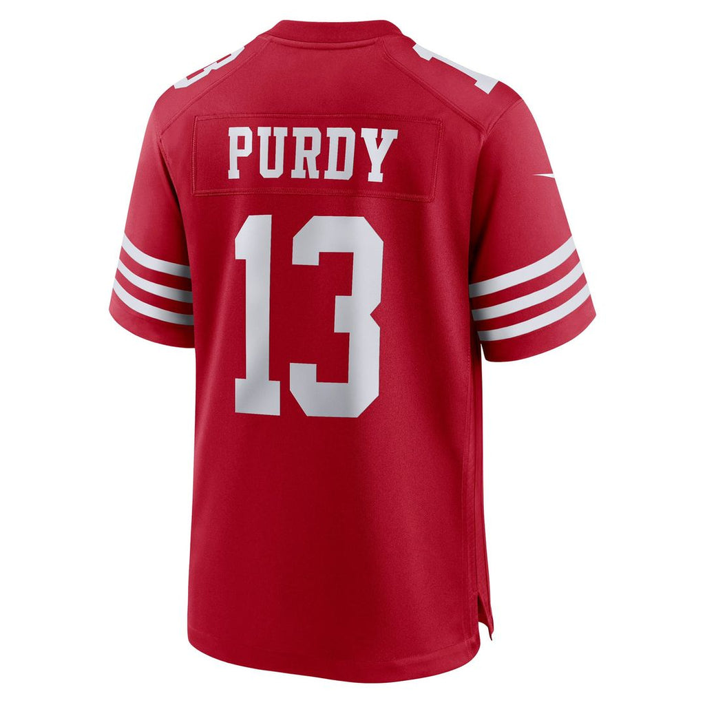 San Francisco 49ers Brock Purdy Nike Game Player Jersey - Scarlet