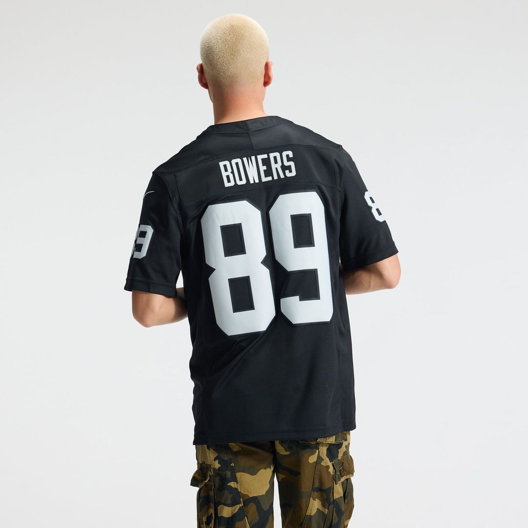 Las Vegas Raiders Brock Bowers Nike Vapor F.U.S.E. Stitched Limited Jersey - White