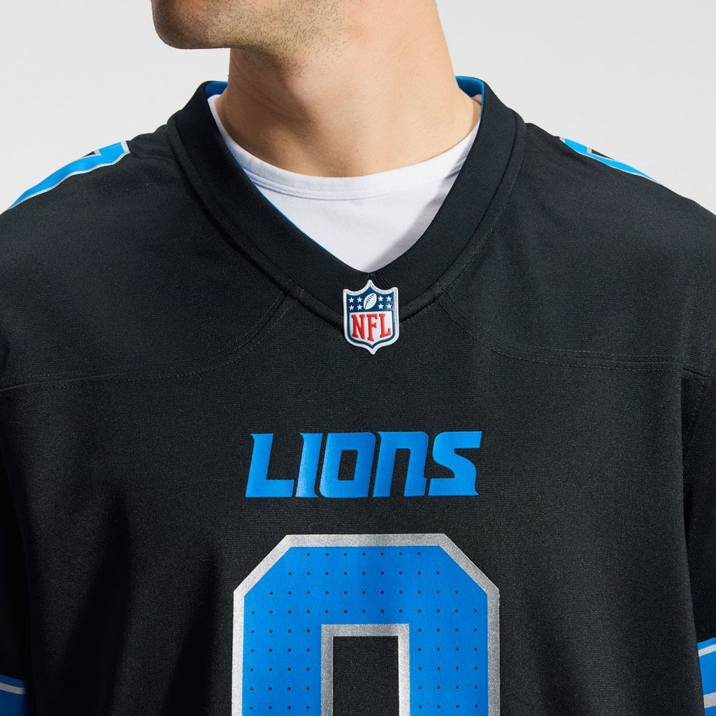 Detroit Lions Jahmyr Gibbs Nike Game Player Jersey - White