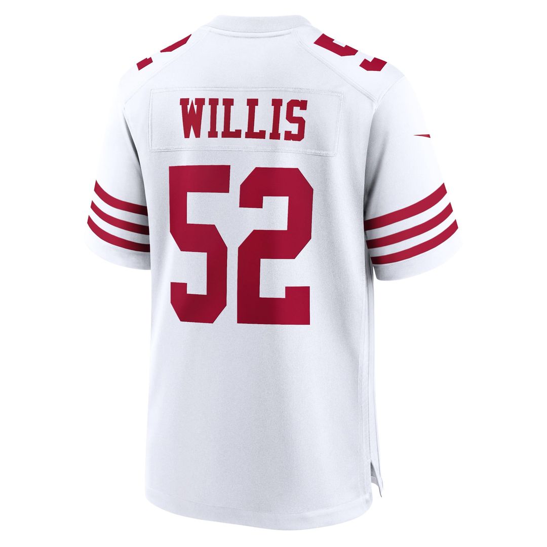 San Francisco 49ers Patrick Willis Nike Retired Player Game Jersey - White