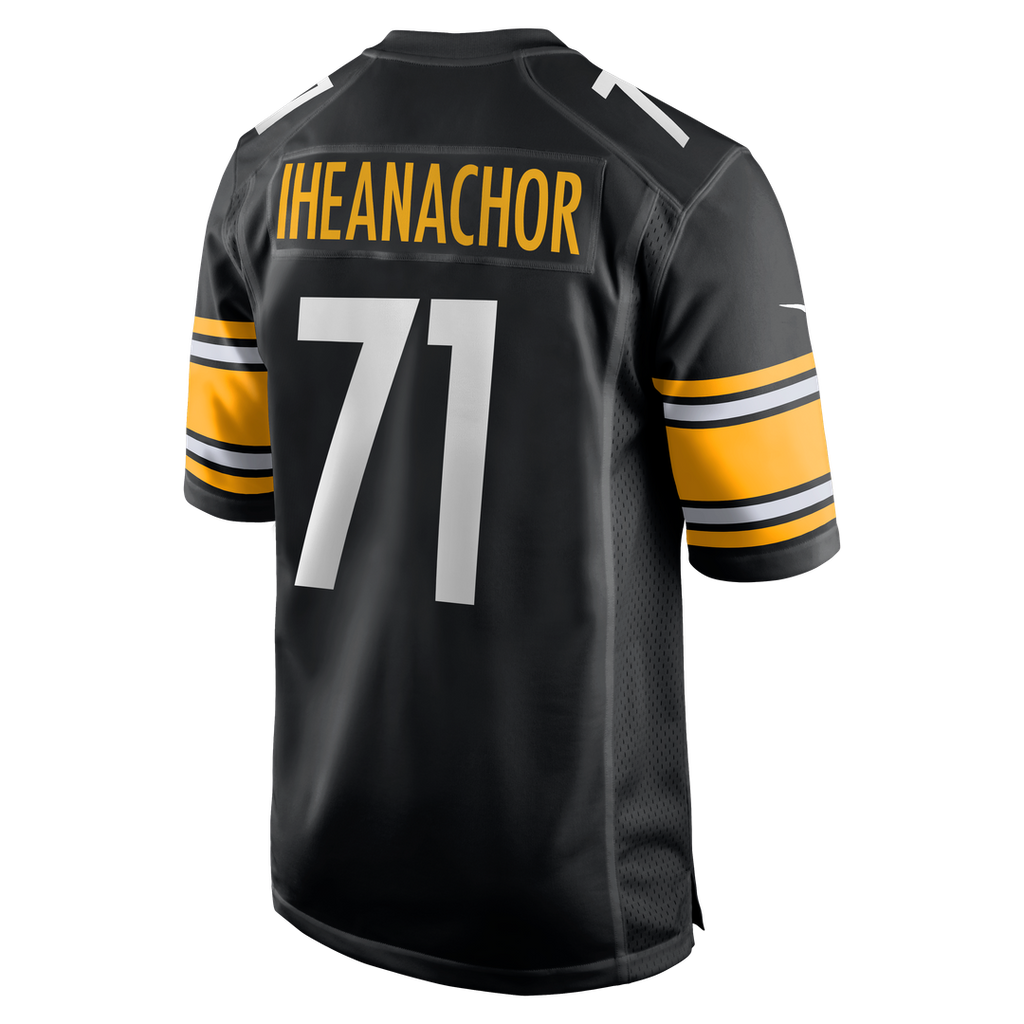 Pittsburgh Steelers Max Iheanachor Nike Team Game Jersey - Black