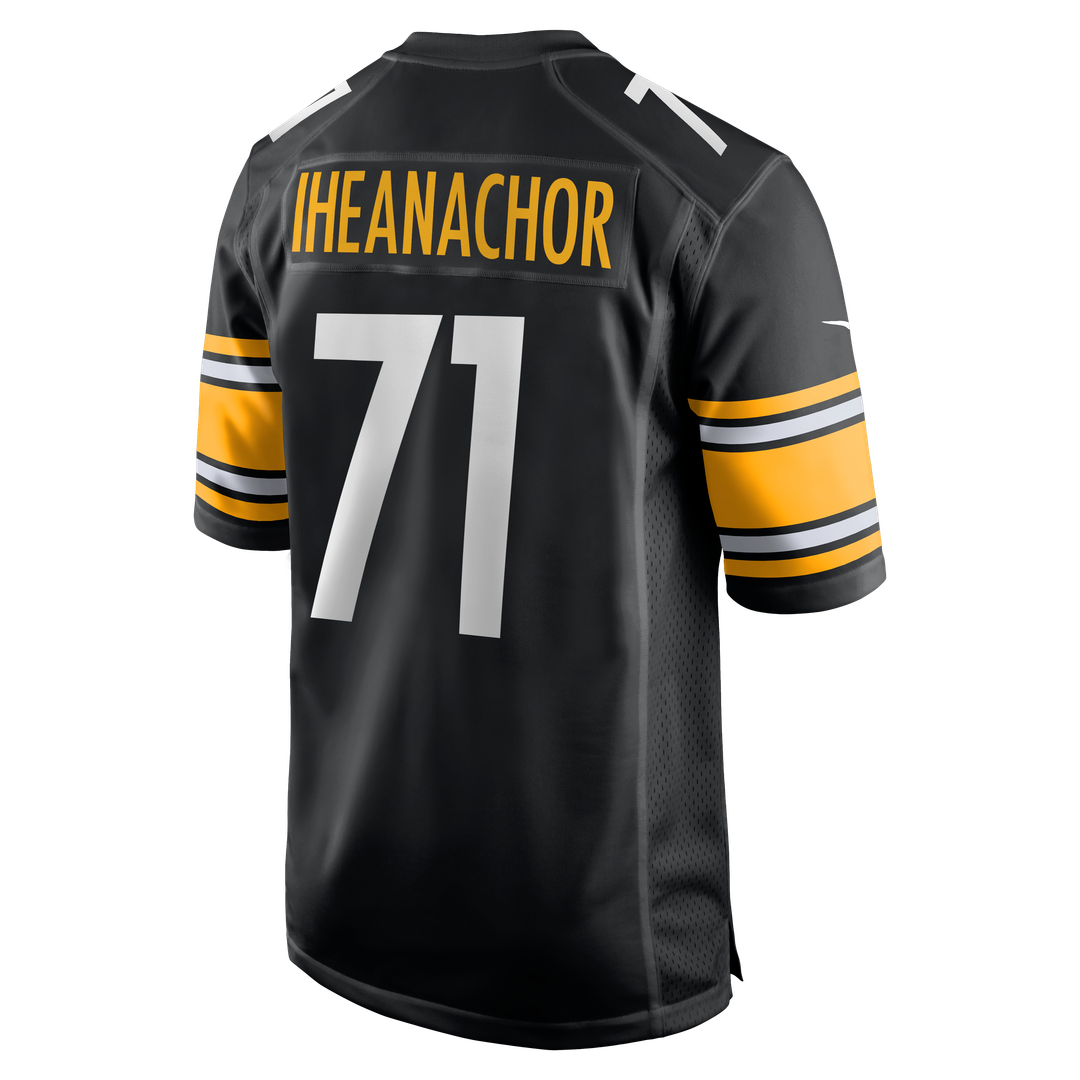 Pittsburgh Steelers Max Iheanachor Nike Team Game Jersey - Black
